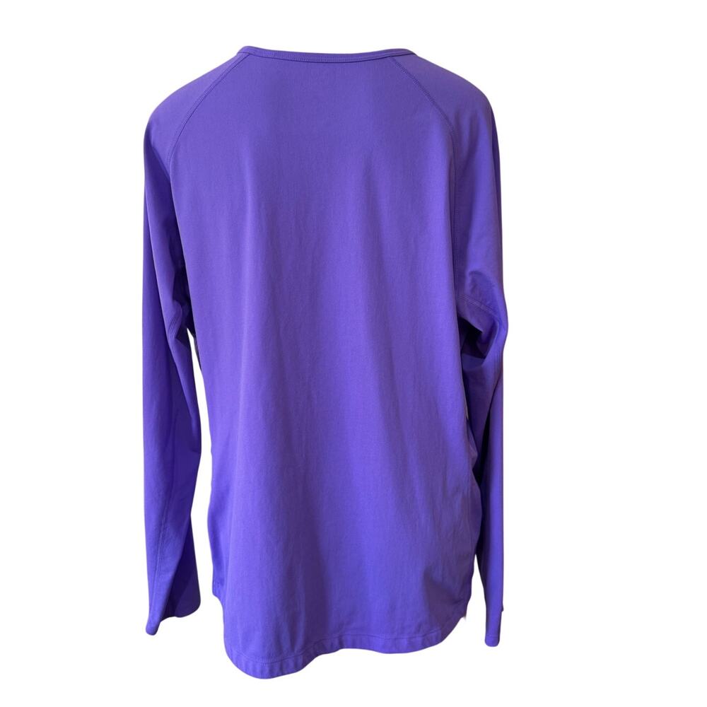 Coolibar Hightide Long Sleeve Swim Shirt Womens XXL Amethyst Crew UPF 50+ 03273 - Picture 2 of 13
